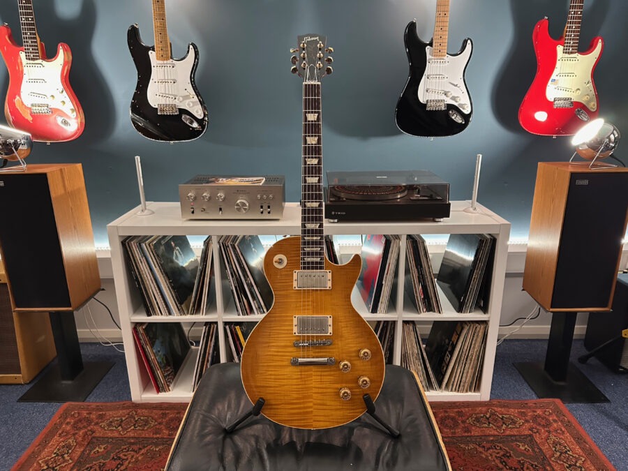Gibson Custom Shop Paul Kossoff '59 Les Paul Standard 2012 - VOS Green Lemon Burst