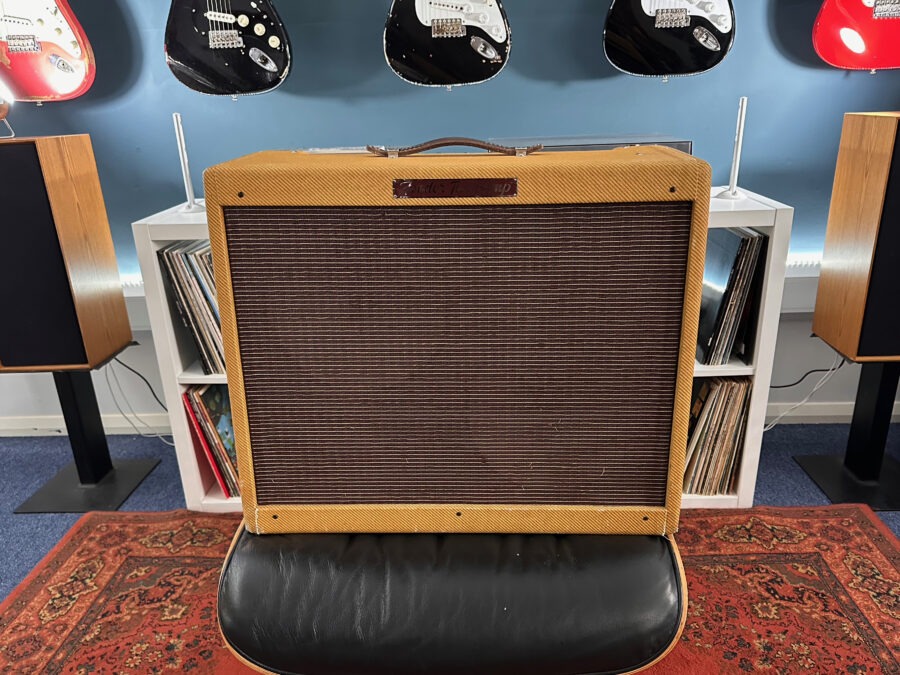 Fender '57 Twin-Amp Reissue 40-Watt 2x12" Guitar Combo 2004 Lacquered Tweed