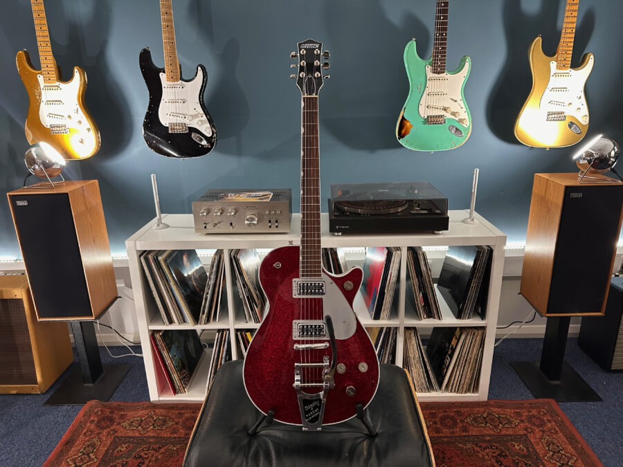 Gretsch G6129T DuoJet Red Sparkle