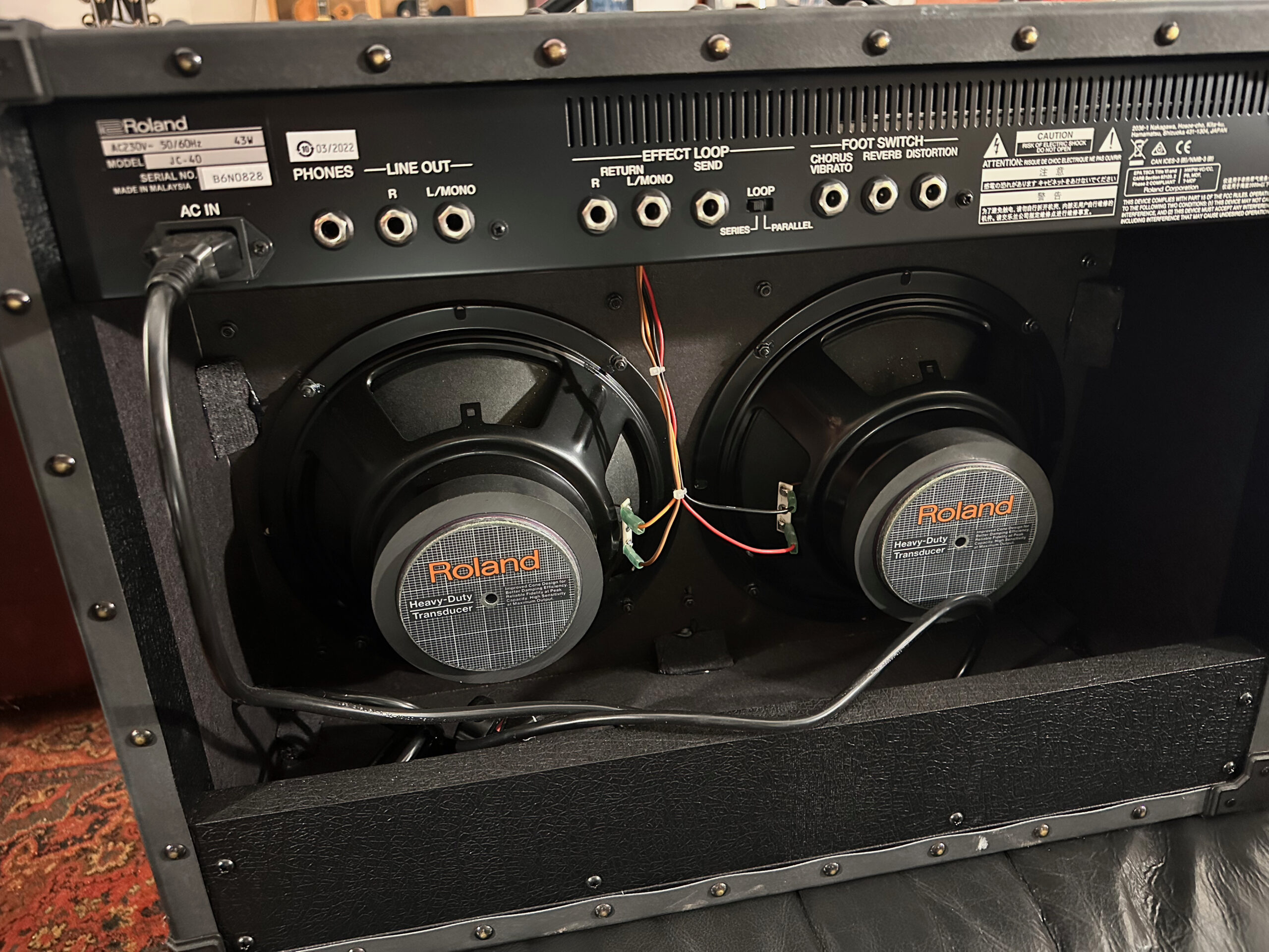 Roland JC40 Jazz Chorus - Image 8