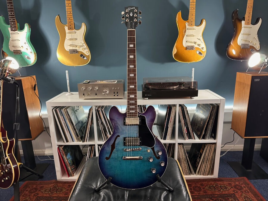 Gibson ES-339 Figured Blueberry Burst